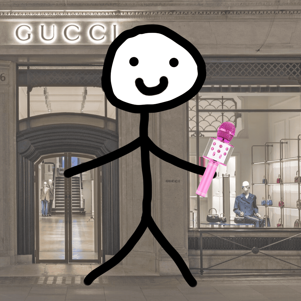 Розовый Микрофон