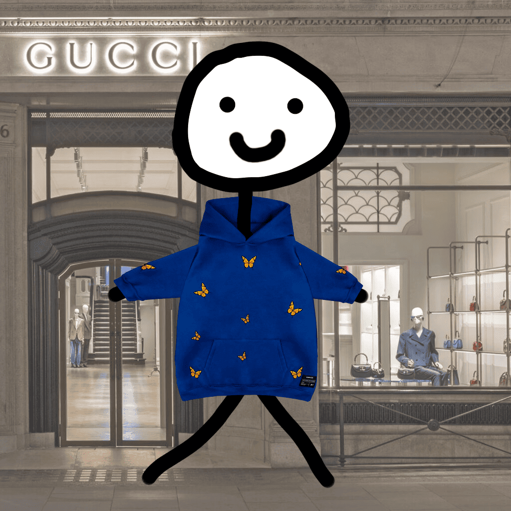 Худи бабочка