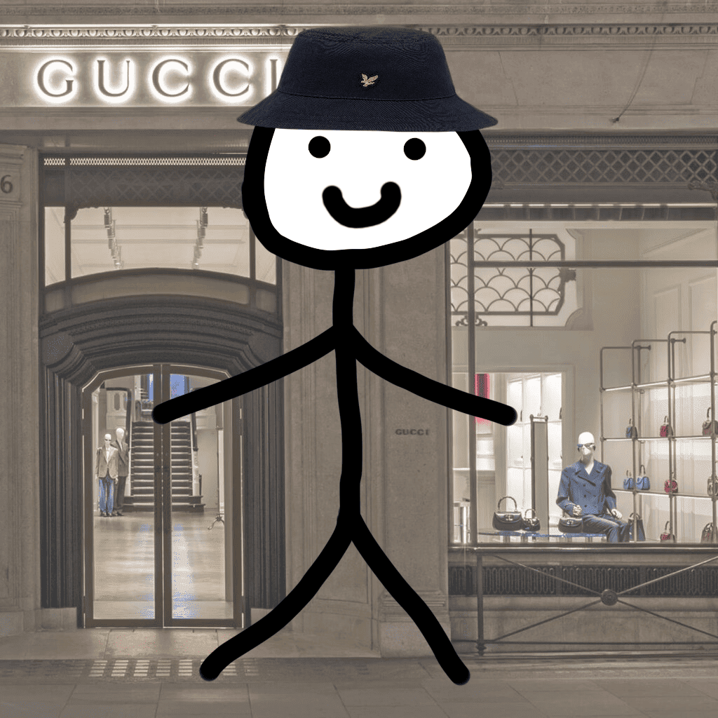 Панама Embroidered Script Logo