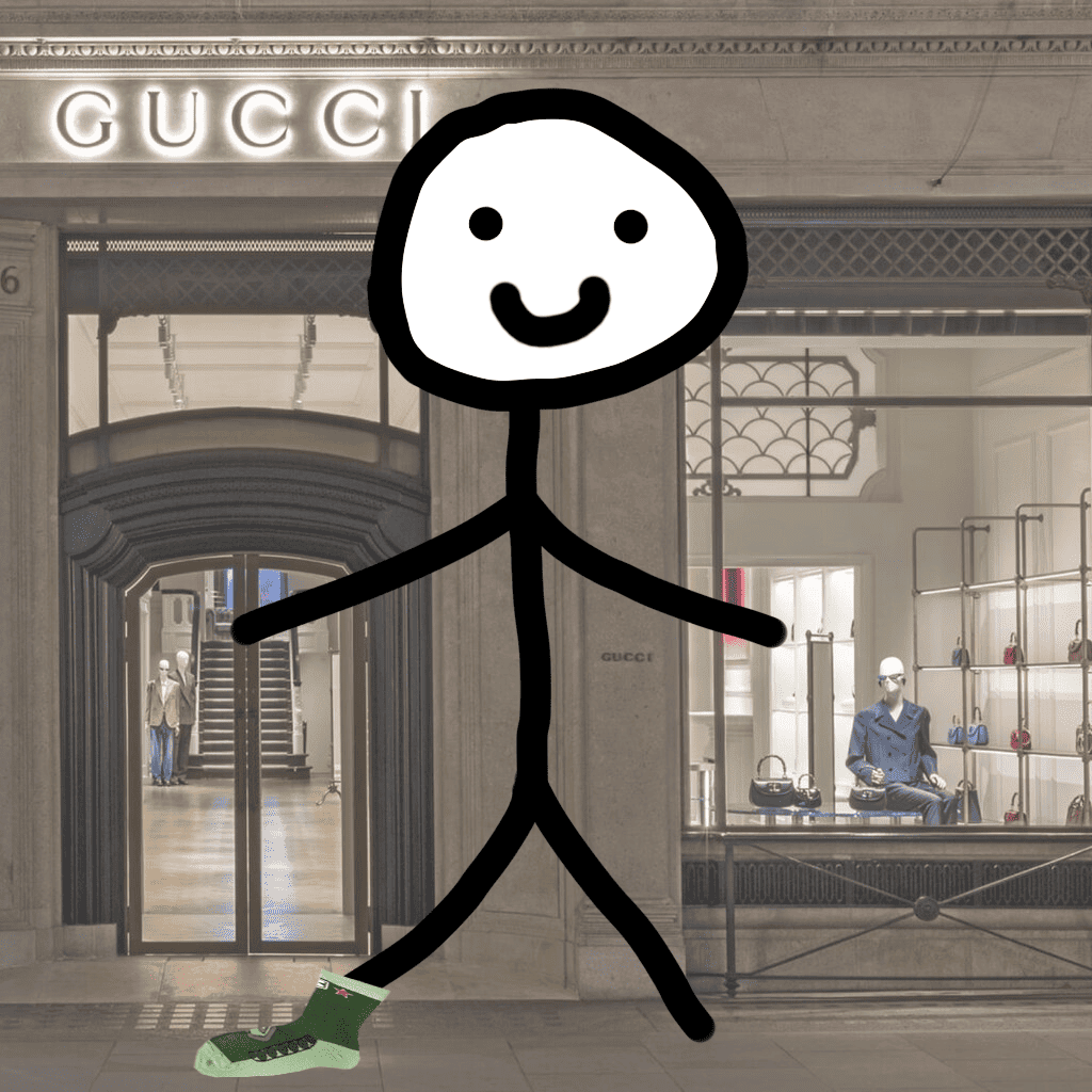 Носок на 23 февраля