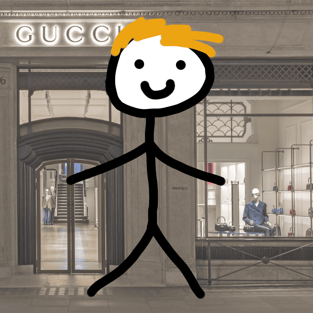 Блондин вверх