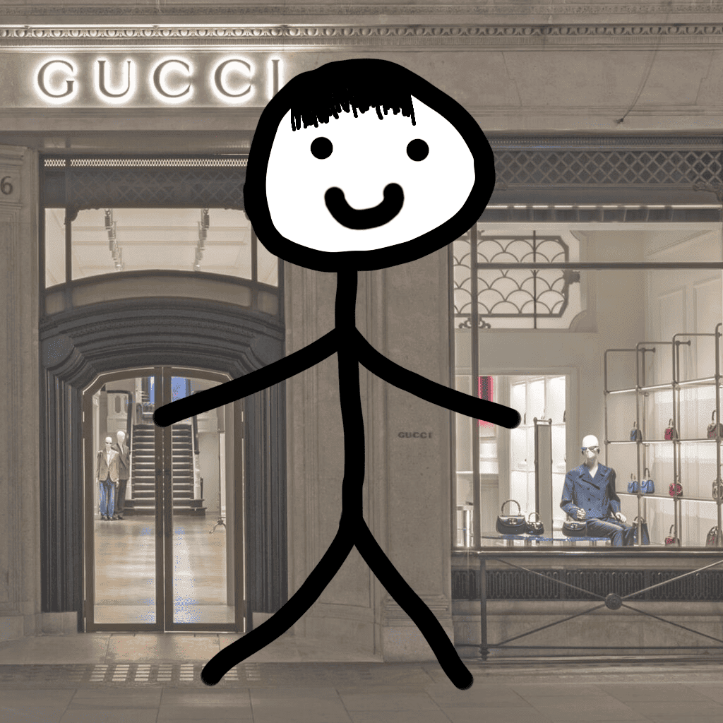 Челка вперед черная