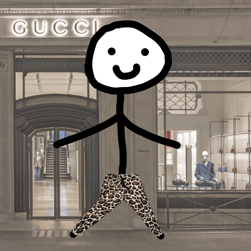 Леопардовые штаны