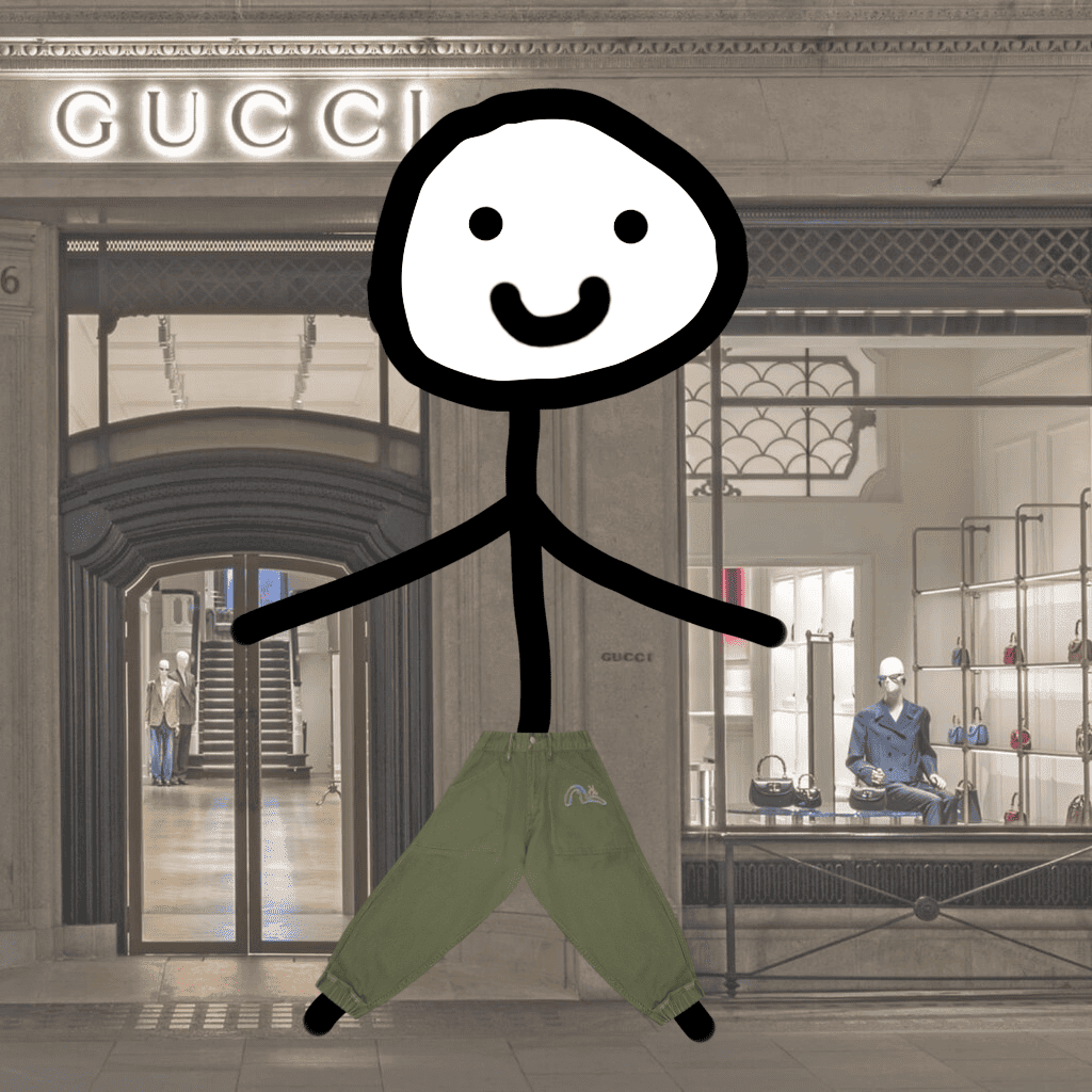 Брюки Seagull Applique